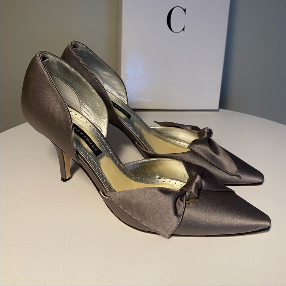 NWB Caparros 'Morgana' Satin Heels